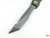 Microtech Halo 5 V Tanto Green Apocalyptic SW Serrated 150-11APOD