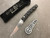 Piranha Virus Black Auto Knife 3.25" Mirror Rubbed