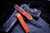 Microtech Combat Troodon Orange OTF Automatic 3.8" Dagger Black 142-1OR