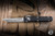 Microtech Ultratech OTF Automatic Knife Black Aluminum  3.4\" M390 Tanto Satin Serrated 123-6