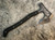 Jake Hoback Knives Ps35 Axe 15" Black Linen Micarta Kydex Molded Sheath