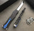 Microtech Marfione Halo IV Blue Accents Mirror Polish M390 1