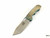 Ramon Chaves Knives Bronze/Green Customized 325 Megalodon