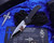 Marfione Custom LUDT Blue Accents Compound Mirror Blade