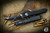 Microtech Ultratech Black Aluminum OTF Auto Knife 3.4\" Tanto Black 123-1T