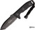MICROTECH CURRAHEE BLACK COMBAT TANTO FIXED BLADE 4.5" SERRATED 103-3BL