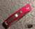 PROTECH TR2 AUTO LTD RED TACTICAL RESPONSE SATIN PLAIN