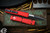 Microtech Ultratech OTF Automatic Knife Red 3\" Bayonet Black  120-1RD