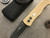 Protech Emerson Tan CQC-7A Auto 3.25" Spear Point Black DLC 154CM