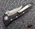 MICROTECH SOCOM DELTA ALUMINUM FOLDER 4" BEAD BLAST PLAIN 159-7