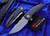 Reate Knives J.A.C.K. Integral Knife Flame Titanium/Carbon Fiber 3.9" Damasteel