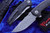 Reate Knives J.A.C.K. Integral Knife Flame Titanium/Carbon Fiber 3.9" Damasteel