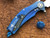 Marfione Custom Mini Matrix R Asteria Blue CF/Titanium Stonewash M390