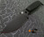 DPx HEST II ASSAULT SURVIVAL KNIFE BLACK G-10 3" BLACK PLAIN