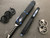 Microtech Ultratech Hellhound Blue Hardware DLC/Satin TE 119-1DLC-TT