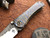 Borka Blades SBKF Flamed Titanium Crest Logo M390 Satin Rock Grind 2018