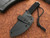 Chaves Knives Redemption 2 Fixed Blade Black DLC Hellbent Holsters Sheath