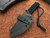 Chaves Knives Redemption 2 Fixed Blade Black DLC Hellbent Holsters Sheath