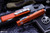 Microtech Ultratech OTF Automatic Knife Orange 3.4" Bayonet Stonewash 120-10OR