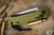 Microtech LUDT Automatic Folding Knife OD Green 3.4" Black Serrated 135-2OD