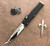 Marfione Custom HALO VI Black Alloy Tanto M390 Mirror Polish