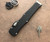 Marfione Custom HALO VI Black Alloy Tanto M390 Mirror Polish