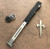 Marfione Custom HALO VI Black Alloy Tanto M390 Mirror Polish