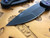 Marfione Custom LUDT Purple Haze Accents Meteorite Button M390 DLC Apocalyptic Compound Grind