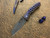 ED Cope Designs SR.33 Purple Anodized Titanium Milled XHP Acid Wash Blade 2018
