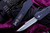 Marfione Troodon Interceptor Black Alloy Blue Ringed Accents M390 Hand Rubbed Satin USN GX