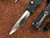 Microtech Marfione Custom Halo IV Blue Accents/Flamed Titanum M390 Hand Satin