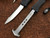 Microtech Marfione Custom Halo IV Blue Accents/Flamed Titanum M390 Hand Satin