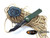 Microtech Combat Troodon OD Green Tanto M390 Black 144-2OD