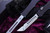 Marfione Custom HALO VI Black Alloy Blue Accents Hellhound Tanto M390 Mirror Polish