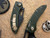 Microtech/Borka Blades Stitch OD Green Auto M390 Black DLC Apocalyptic Serrated 169-2DLCOD