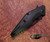 BROUS BLADES MINI DIVISION FLIPPER BLACKOUT 3.5" PLAIN