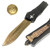 Microtech Marfione Custom Combat Troodon Bronze Vegas Forge Razorwire Damascus