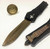 Microtech Marfione Custom Combat Troodon Bronze Vegas Forge Razorwire Damascus