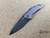 Kershaw Link Gray Aluminum Blackwash Flipper