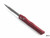 Microtech Halo V 5 RED OTF S/E Apocalyptic Serrated 151-11 APRD