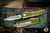 Microtech UTX-85 OTF Automatic Knife Green 3" Stonewash Serrated 232-11OD