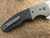 Kirby Lambert Crossroads Marbled Carbon, Titanium Bolsters, Damasteel