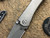 Borka Blades SBKF Barked Anodized Titanium M390 Acid Wash