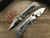 Microtech Marfione Custom MSG 3.5 Carbon Fiber Inlay Titanium M390 Mirror Polish