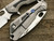 Microtech Marfione Custom MSG 3.5 Carbon Fiber Inlay Titanium M390 Mirror Polish