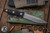 Microtech Socom Alpha Fixed Blade Knife Black G10 5\" Tanto Apocalyptic Stonewash Serrated 113-11AP