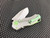 MICROTECH MARFIONE CUSTOM KNIVES STARLORD GREEN TITANIUM POLISHED