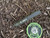 MICROTECH MAKORA II USN G7 GREEN CF OTF PLAIN 106-1G7