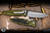 Microtech Socom Elite Manual Knife OD Green Aluminum 4\" Tanto Stonewash 161-10OD