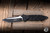 Microtech Socom Elite Manual Folding Knife Aluminum/Grip Inlay 4\" M390 Tanto Black 161-1T